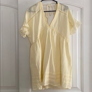 Urban Outfitters V-Neck Mini Frock Dress